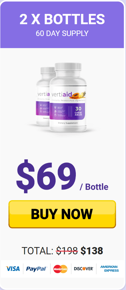 VertiAid 1 Bottle - $69 per bottle